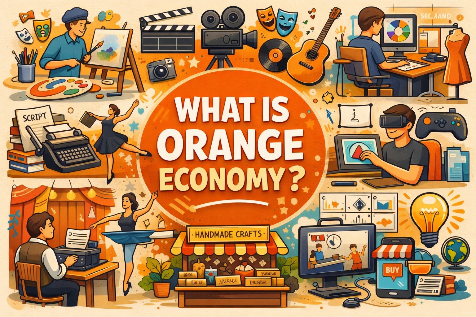 Aspects of Orange Economy