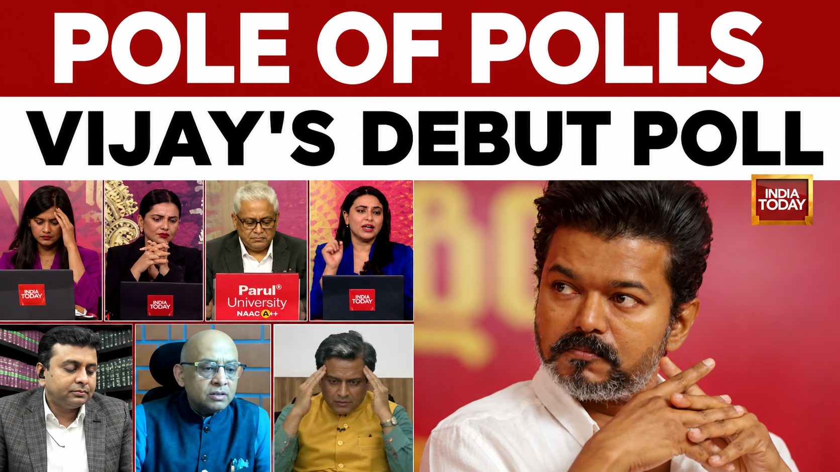 Vijay TN Exit Polls 2026